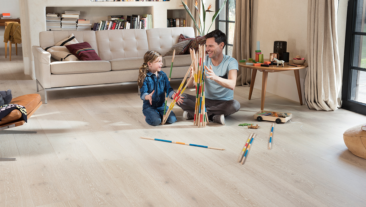 得高進(jìn)口地板:易清潔，快人一步！ 1