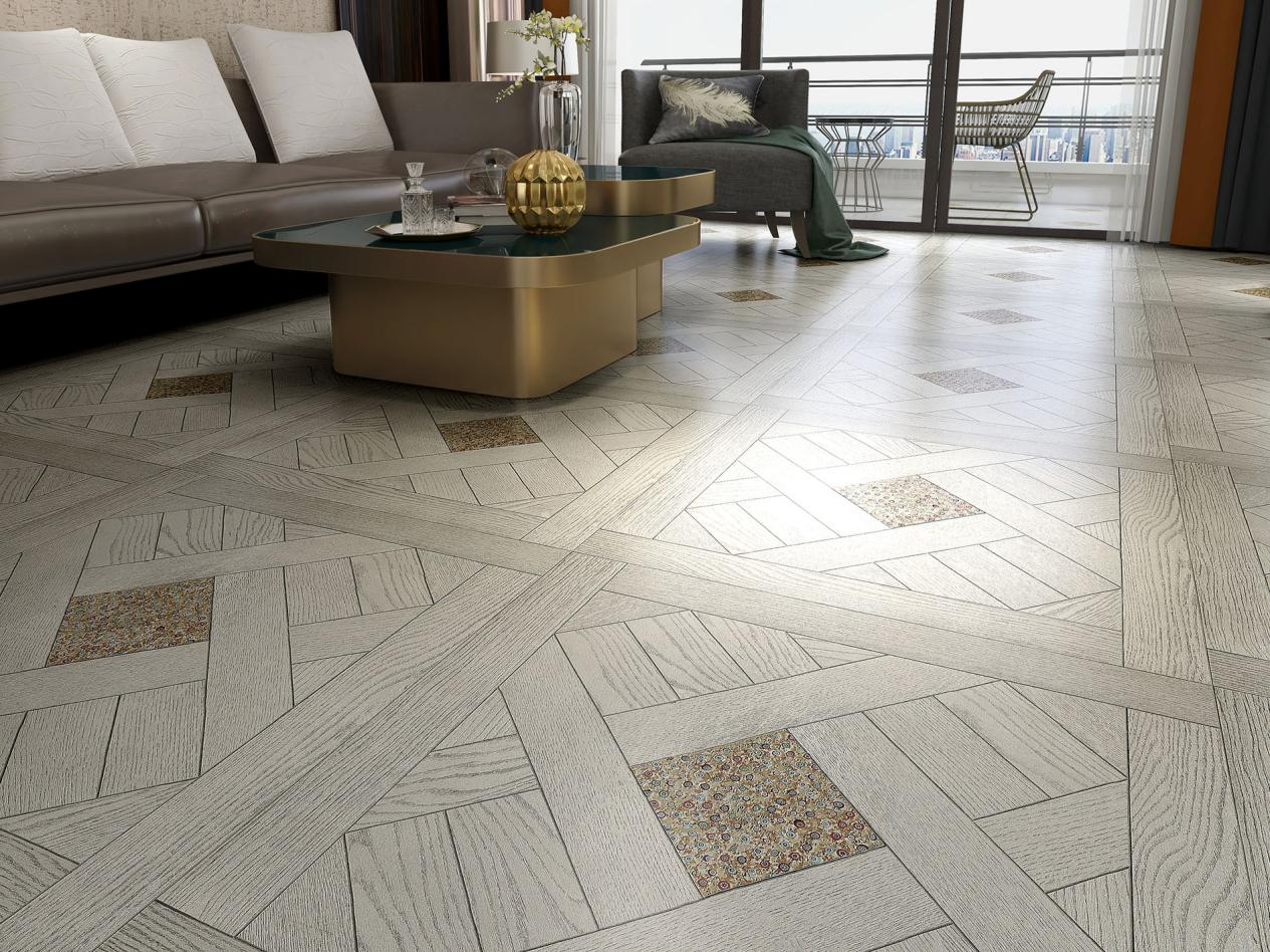 得高進口地板，藝術(shù)拼花給你想要的高級感 圖片4