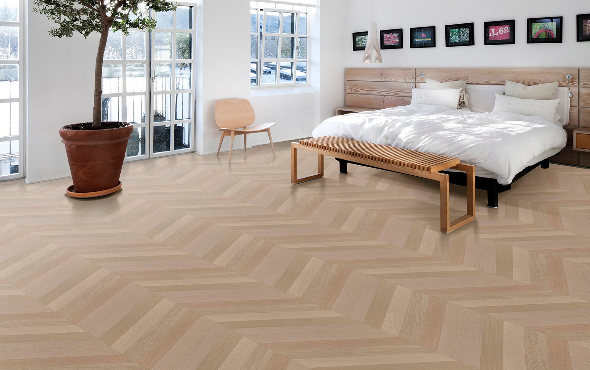 得高進(jìn)口地板，演繹拼花藝術(shù) 5