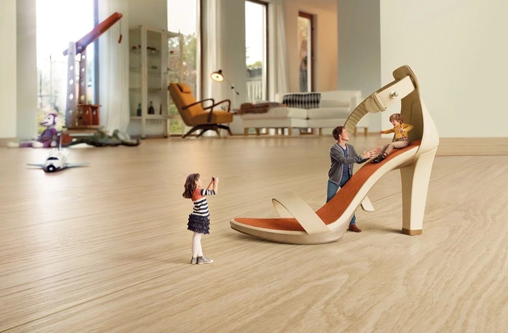 父親的“地板哲學(xué)”，滿滿“地”愛 圖片2