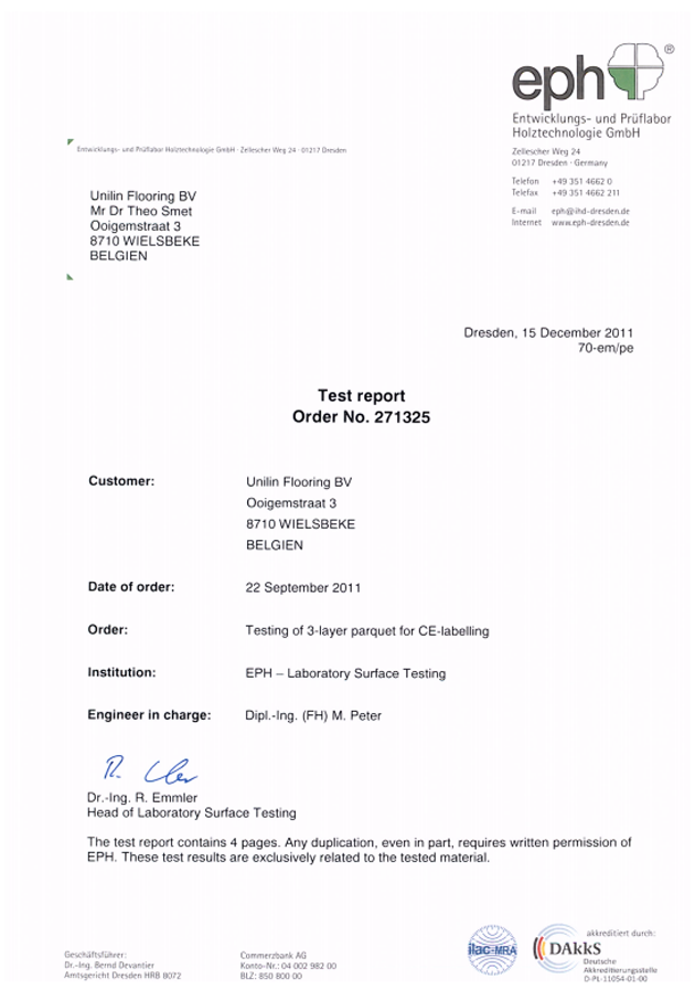 甲醛和熱傳導(dǎo)（三層實(shí)木復(fù)合地板）